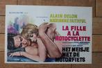 filmaffiche Alain Delon The Girl On A Motorcycle filmposter, Verzamelen, Posters, Rechthoekig Liggend, Ophalen of Verzenden, A1 t/m A3