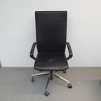 Klöber Ciello EXCLUSIEVE DESIGN  bureaustoel - zwart leder, Huis en Inrichting, Bureaustoelen, Ophalen, Gebruikt, Zwart