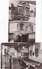 Mitwolde (Gr) 2x Interieur van de Ned. H.Kerk / Orgel ca1960, Verzenden, 1940 tot 1960, Ongelopen, Groningen