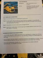 Treinticket, Tickets en Kaartjes, Eén persoon, Algemeen kaartje