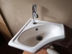 Hoekfontein hoekwasbak inclusief kraantje Sphinx, Ophalen, Gebruikt, Toilet