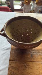 Antiek frans aardewerk vergiet groot formaat, Ophalen