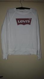 levi trui, Gedragen, Levi's, Maat 38/40 (M), Wit