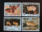 Ivoorkust 1985 WWF Banded Duiker, Postzegels en Munten, Postzegels | Afrika, Ophalen of Verzenden, Overige landen, Postfris