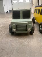 Speelgoedkist schoolbus uniek kindermeubel, Ophalen, Nieuw, Kast