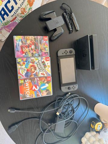 Nintendo Switch + spellen beschikbaar voor biedingen