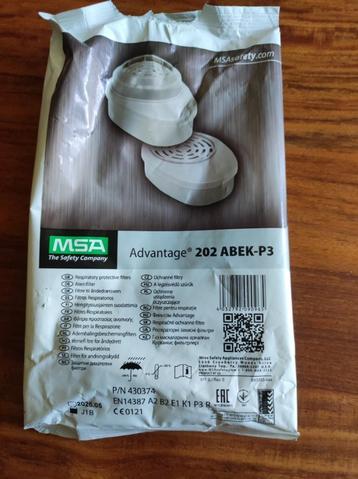 MSA 202 ABEK-P3 Filters |HOGE KWALITEIT|2-PACK|NIEUW| beschikbaar voor biedingen