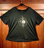 mystic moon shirt zwart v-hals 50/52, Ophalen of Verzenden, Nieuw, Zwart, Shirt of Top