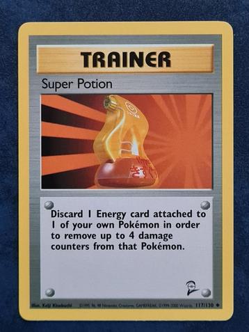 Pokemon Base Set 2 117 Super Potion Uncommon beschikbaar voor biedingen