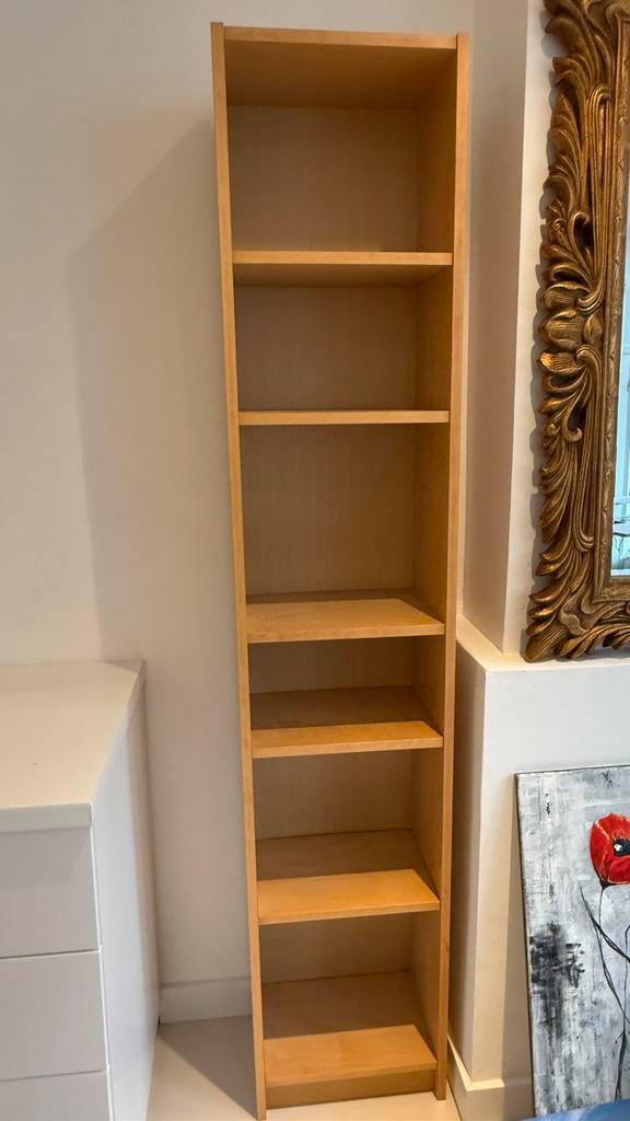 Ikea Billy Bookshelf, Huis en Inrichting, Kasten | Boekenkasten, Gebruikt, 50 tot 100 cm, 200 cm of meer, 25 tot 50 cm, Ophalen