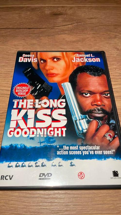 The Long Kiss Goodnight met Geena Davis en Samuel L. Jackson, Cd's en Dvd's, Dvd's | Actie, Zo goed als nieuw, Actie, Vanaf 16 jaar