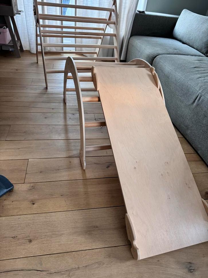 Montessori Klimrek voor Kinderen - Mini Monkey Town, Kinderen en Baby's, Speelgoed | Houten speelgoed, Zo goed als nieuw, Ophalen