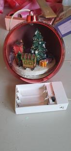 Kerstbal met geluid en licht, Diversen, Kerst, Ophalen of Verzenden, Zo goed als nieuw