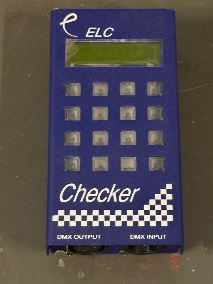 ELC DMX Checker – DMX tester, Muziek en Instrumenten, Licht en Laser, Nieuw, Licht, Ophalen of Verzenden