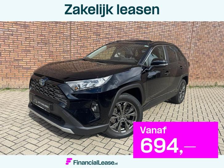 Toyota RAV4 2.5 Hybrid Executive Pano-Adaptive cruisecontrol, Auto's, Toyota, Bedrijf, Lease, Financial lease, Rav4, ABS, Achteruitrijcamera
