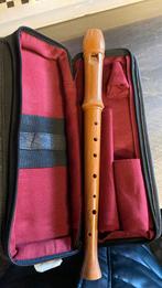 Aura blokfluit met etui, Muziek en Instrumenten, Blaasinstrumenten | Blokfluiten, Verzenden, Zo goed als nieuw