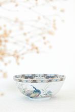 Vintage schaal pauwen, Ophalen of Verzenden