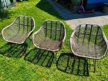 Rotan tuinstoelen stoel tuinstoel  beschikbaar voor biedingen