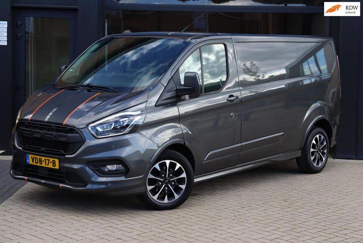 Ford Transit Custom 320 2.0 TDCI L2H1 Sport | 185 PK | Autom, Auto's, Bestelauto's, Bedrijf, Te koop, ABS, Achteruitrijcamera