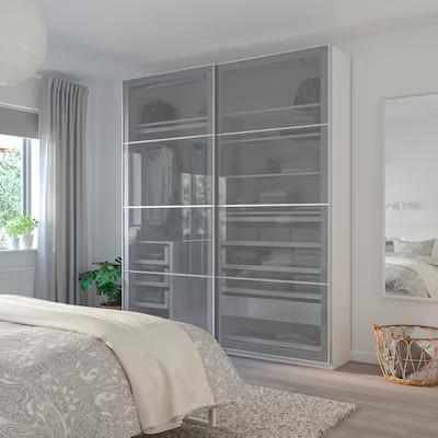 GRATIS 2 IKEA PAX DOORS, sliding doors schuifdeuren, Huis en Inrichting, Kasten | Kledingkasten, Zo goed als nieuw, 200 cm of meer