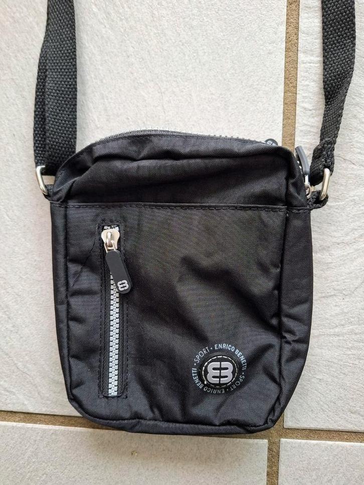 Enrico Benetti Crossbody Tas - Zwart, Sieraden, Tassen en Uiterlijk, Tassen | Schoudertassen, Zo goed als nieuw, Overige merken