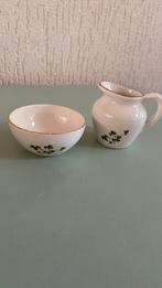 Kannetje en schaaltje Carrigaline Ierland, Huis en Inrichting, Ophalen of Verzenden, Zo goed als nieuw, Overige stijlen