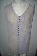 GHi57 Bon a parte Top Grijs paars maat 44, Kleding | Dames, Ophalen of Verzenden, Zo goed als nieuw, Grijs, Shirt of Top