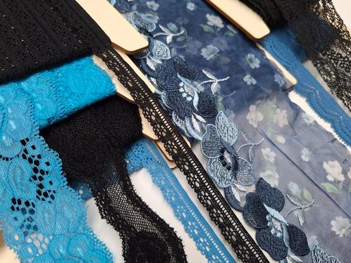 Prachtige partij stretch kant voor lingerie, Hobby en Vrije tijd, Naaien en Fournituren, Ophalen of Verzenden