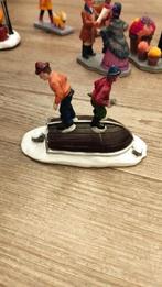 Kerstdorp jongens op boot, Diversen, Kerst, Ophalen of Verzenden, Zo goed als nieuw