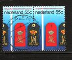 526nvph 1165 paartje kma zegels 1978 gebruikt zie scan, Postzegels en Munten, Ophalen of Verzenden, Na 1940, Gestempeld