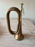 Oude Trompet / Signaalhoorn, Ophalen of Verzenden, Gebruikt, Koperblazer