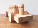Blank houten Jukka speelgoed kegelset auto, Ophalen of Verzenden, Zo goed als nieuw