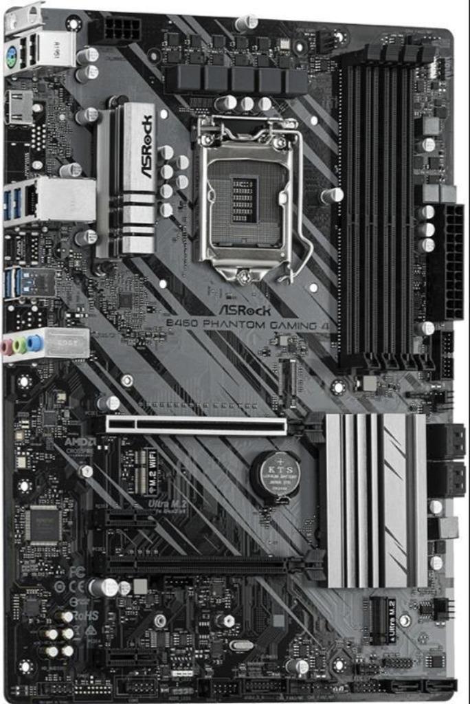 Asrock B460 Steel Legend 4 ATX LGA1200, Computers en Software, Moederborden, Zo goed als nieuw, Intel, DDR4, Ophalen of Verzenden