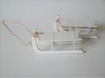Mini slee decoratie wit p/st. | 2 maten GRATIS VERZENDING, Ophalen of Verzenden, Nieuw