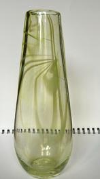 groen glazen vaas, Ophalen of Verzenden
