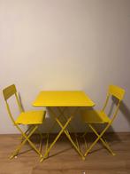 SUNDSÖ Tafel en 2 klapstoelen, Tuin en Terras, Tuinsets en Loungesets, Overige materialen, Nieuw, Tuinset, Eettafel
