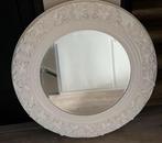 Ronde bewerkte spiegel, Rond, Ophalen of Verzenden, Zo goed als nieuw, 100 tot 125 cm