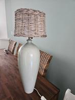 Tafellamp, staande lamp, lamp met rieten kap, Ophalen, Zo goed als nieuw, Minder dan 50 cm
