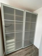 Paxkast IKEA schuifdeuren, Glas, Ophalen of Verzenden, Zo goed als nieuw, 200 cm of meer