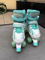 Rolschaatsen bijna nieuw 3 keer gebruikt, Sport en Fitness, Verstelbaar, Kinderen, Overige typen, Zo goed als nieuw