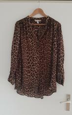 H&M Leopard Blouse, Maat 38/40 (M), H&M, Bruin, Ophalen of Verzenden