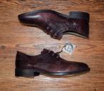 YELLOW CAB - leren veterschoen bordeaux rood - maat 41, Overige kleuren, Nieuw, Ophalen of Verzenden, Yellow Cab