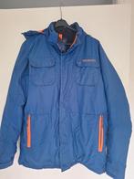 Brunotti wintersportjas maat L - blauw/oranje, Ophalen of Verzenden, Zo goed als nieuw, Jack