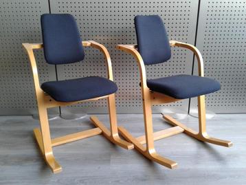 Set van 2x Stokke (Variér) Actulum (Zwart), Zeer Mooi! beschikbaar voor biedingen