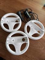 Nintendo Wii stuurwielen + Nunchuck accessoires, Spelcomputers en Games, Spelcomputers | Nintendo Consoles | Accessoires, Ophalen of Verzenden