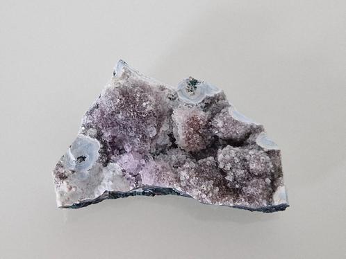 Zeoliet flower amethist, Verzamelen, Mineralen en Fossielen, Mineraal, Ophalen of Verzenden