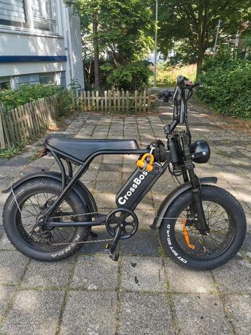 .Fatbike CrossBoss. perfecte staat weinig op gereden heeft a beschikbaar voor biedingen