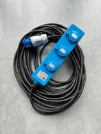 ProPlus 20 meter CEE 3-voudige stekkerdoos, Ophalen, Zo goed als nieuw, Kabel of Snoer