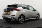 Nissan Leaf Tekna 40 kWh Carplay Adapt.Cruise Dodehoek H-Led, Gebruikt, Zwart, 150 pk, Leder en Stof