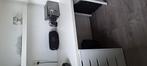 Te koop wit bureau inclusief ladeblok., Huis en Inrichting, Ophalen, Gebruikt, Bureau